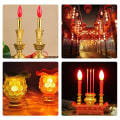 Miniatyrbillede 8 af 10: rødt lys Light deity bordpære E12 E12 E12