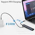 Miniatyrbild 4 av 9: USB-C HUB USB 3.0 Expander Type-C splitter