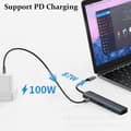 Miniatyrbilde 4 av 9: USB-C HUB USB 3.0 Expander Type-C splitter