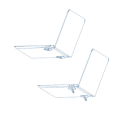 Miniatyrbillede 5 af 10: Laptop Stand Tastatur Holder SORT ENKELT LAG ENKELT LAG black single layer-single layer