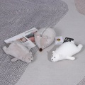 Miniatyrbild 10 av 10: Fluffiga kuddar U-formad resekudde ROSA MUS Pink