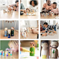 Miniatyrbild 6 av 10: Trädocka Peg Människor 43MMBOY POJKE 43MMBoy