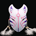 Miniatyrbilde 8 av 10: Fox Fairy Mask Cosplay Mask TYPE E TYPE E Type E