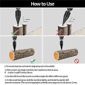 Miniatyrbilde 8 av 8: 4 STK Easysplit Drill Bit Cone Drill Bit Easy Split Drill Bit