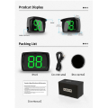 Miniatyrbillede 2 af 10: Bil GPS HUD Head-Up Display MPH MPH