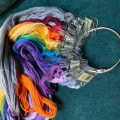 Miniatyrbilde 3 av 8: Akryl broderitråd Organizer Broderi Floss Organize