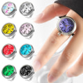 Miniatyrbilde 3 av 10: Digital Par Klokke Ring Ring Klokke MULTICOLOR Multicolor