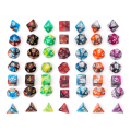 Miniatyrbild 6 av 10: 7 st/ set DND-tärningar polyedriska tärningar 02 02 02