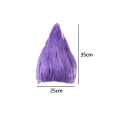 Miniatyrbild 2 av 6: Elf Pixie Wig Cartoon Cosplay LILA purple