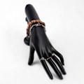 Miniatyrbillede 4 af 10: Hand Ring Display Stand Smykke Organizer SORT Black