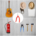 Miniatyrbild 7 av 9: 10-pack Utility-krokar för inskruvning för garageförvaring 4"