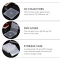 Pikkukuva 5 / 5: 20 kpl CD- case Square PP Box Pehmeä kumilaatikko 20Pcs