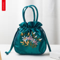 Pikkukuva 1 / 10: Pieni naisten bucket Bag Top Handle Naisten käsilaukku J J J