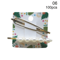 Pikkukuva 1 / 10: 100 kpl/erä Hiusneula Pakkauskortti Voimapaperikortti 100 KPL 06 100pcs 06