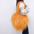 Miniatyrbild 1 av 10: Oversized tygväskor Crossbody-väskor ORANGE orange