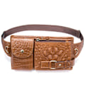 Miniatyrbillede 1 af 10: Ægte læder Fanny Pack 06 06 06