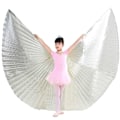 Miniatyrbild 7 av 10: Belly Dance Wings Isis Wings GULD ÖPPEN ÖPPEN Gold Open-Open