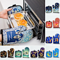 Miniatyrbild 9 av 10: Bakhandskar mot värme Eid Mubarak Ugnvantar STYLE C STYLE C