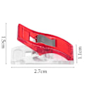 Miniatyrbillede 5 af 10: 100 stk. Syklips Tøjclips Bindingsklemmer Patchwork Stof