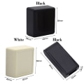 Miniatyrbilde 2 av 10: 1/2 stk Elektronisk prosjektboks Vanntett deksel Prosjekt SVART Black 60x58x28mm1pc-1pc