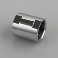 Miniatyrbillede 4 af 7: 2 STK Brusekobling Messing Rør Fitting Brusehoved Converter 2PCS
