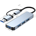 Miniatyrbillede 5 af 10: USB C HUB Type-C splitter 8 IN 1 8 IN 1