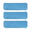 Miniatyrbilde 1 av 10: 3stk Mikrofiber erstatningsmoppeputer Gjenbrukbare mopphoder for
