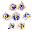 Miniatyrbilde 1 av 10: 7 STK Harpiks Dragon Eye Terning Halloween Longan Terning 3 3 3