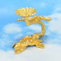 Miniatyrbilde 3 av 10: Butterfly Display Base Holder Krystall Ball Display Stand ROSE Rose Gold