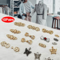 Miniatyrbilde 6 av 10: Midjelukkeknapp Stram midjeknapp 7 7 7