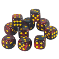 Pikkukuva 1 / 10: 10 kpl / set DND Dice Polyhedral Dice STYLE 1 STYLE 1 Style 1