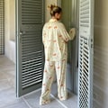 Pikkukuva 4 / 10: 2kpl PJ Set Pyjama-asu KELTAINEN MM Yellow M-M