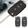 Miniatyrbillede 6 af 10: Fjernbetjening Flip Key Bil Fjernbetjening 2 KNAPPER 2 KNAPPER 2 buttons