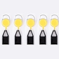 Miniatyrbillede 1 af 8: Lighter Clip Lighter Cover GUL yellow