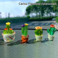 Miniatyrbilde 7 av 10: Kaktusfigurer Utsmykning bil indre ornamenter D D D