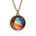 Pikkukuva 7 / 10: 3kpl Glow Planet kaulakoru Galaxy Chain I I I