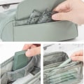Miniatyrbillede 5 af 10: Pen Bag Penalhus BEIGE Beige