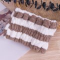 Miniatyrbillede 1 af 10: Mikrofiber pandebånd Spa Hijab BRUN B B BROWN B-B