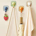 Miniatyrbilde 3 av 10: 4 stk Veggkrok Sticky Hooks 1 1 1