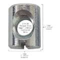 Miniatyrbillede 2 af 5: 20 stk Cross Dowels Barrel Nuts Hammer Nut