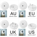 Miniatyrbillede 3 af 10: Natlys Lysstyret induktionslys HVID LYS EU EU white light EU-EU