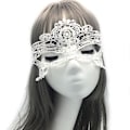 Pikkukuva 3 / 6: Halloween Lace Eye Masks Masquerade Masks RED red