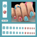 Miniatyrbilde 9 av 9: Falske Nails Fake Nails W1034 W1034 W1034