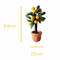Pikkukuva 2 / 10: Baby talon tarvikkeet Mini hedelmäpuu LORANGE TREE APPELSIINIPUU LOrange Tree