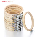 Miniatyrbild 1 av 10: 5PCS Broderi Hoop Cross Stitch Frame Round Loop SET5 SET5