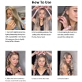 Miniatyrbild 3 av 10: Heatless Curl Ribbon Pannband Lazy Curler #3 #3 #3