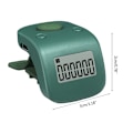 Miniatyrbillede 3 af 10: Mini fingertæller LCD SORT black