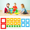 Pikkukuva 6 / 10: Pyramid Blocks Set Set 10 kpl 10 kpl 10pcs