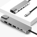Miniatyrbilde 7 av 10: 6 i 1 USB 3.1 Type-C Hub 4K HDMI 6 in 1 USB-C Hub