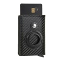 Miniatyrbillede 1 af 10: Anti-Lost Card Wallet RFID-blokerende tegnebøger SORT STYLE2 STYLE2 Black style2-style2